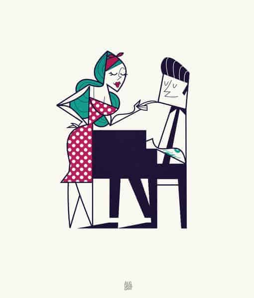 Ale Giorgini interview - italian illustrator - love