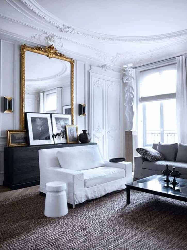 decorate the house in french style or parisian style