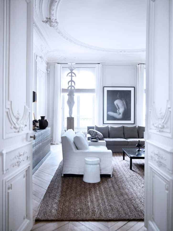 decorate the house in french style or parisian style