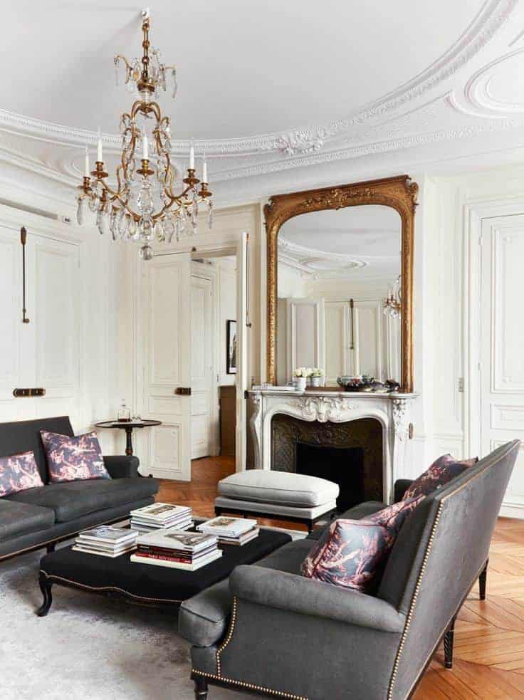 decorate the house in french style or parisian style