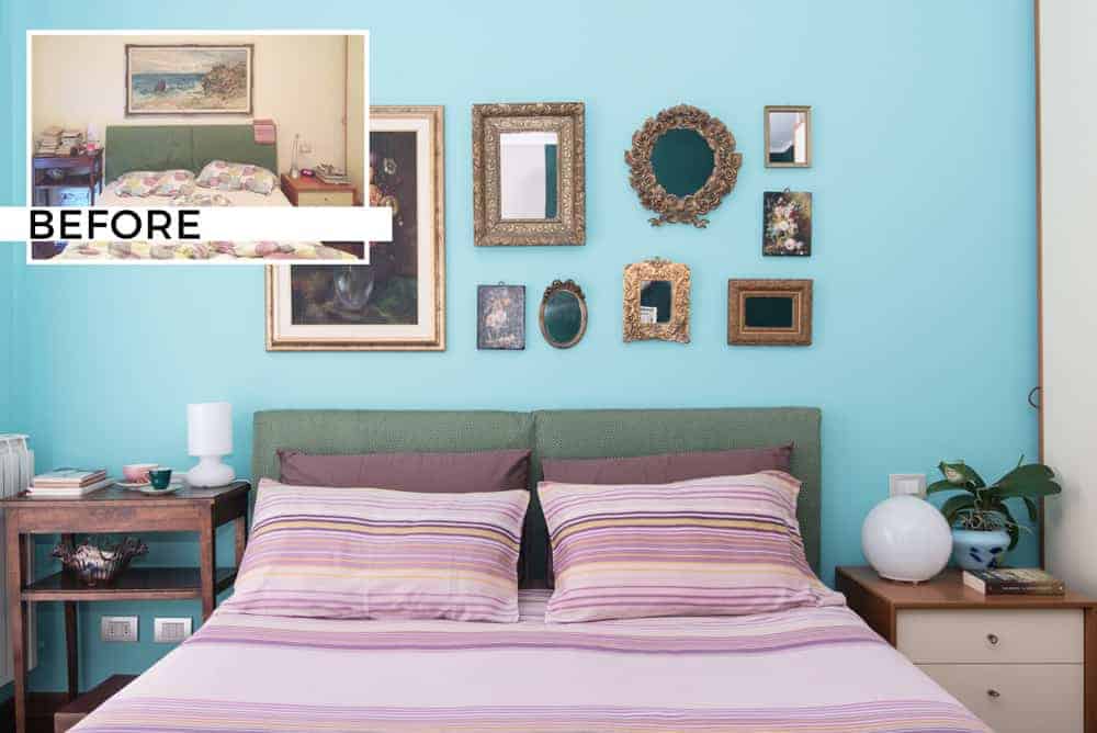 tiffany and green bedroom, elegant and sophisticated