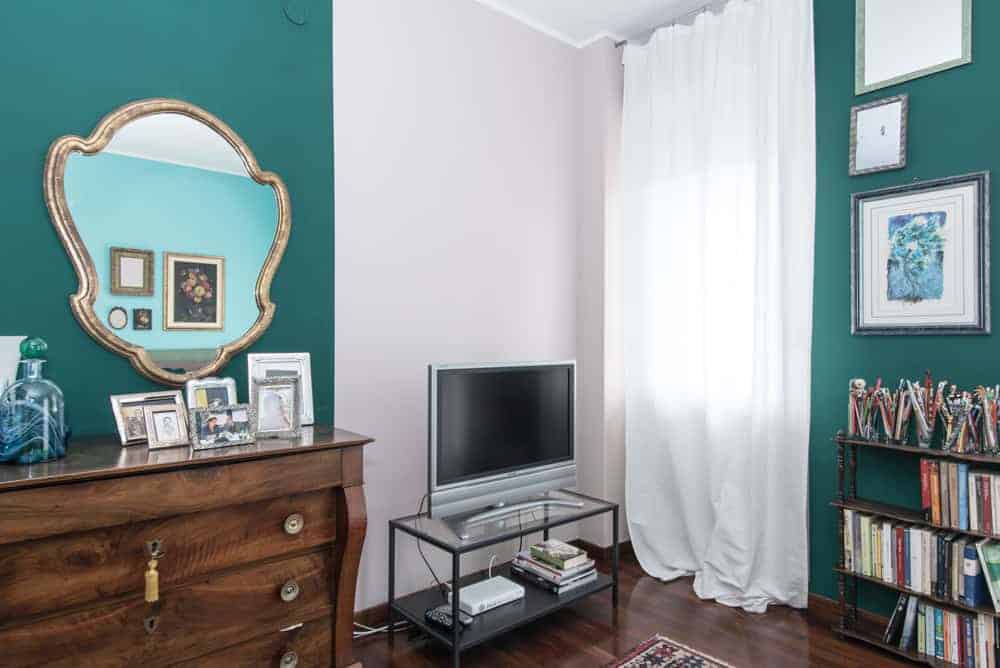 tiffany and green bedroom, elegant and sophisticated