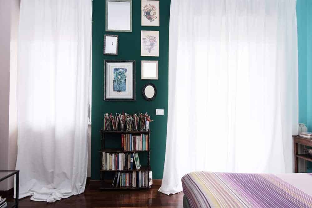 tiffany and green bedroom, elegant and sophisticated