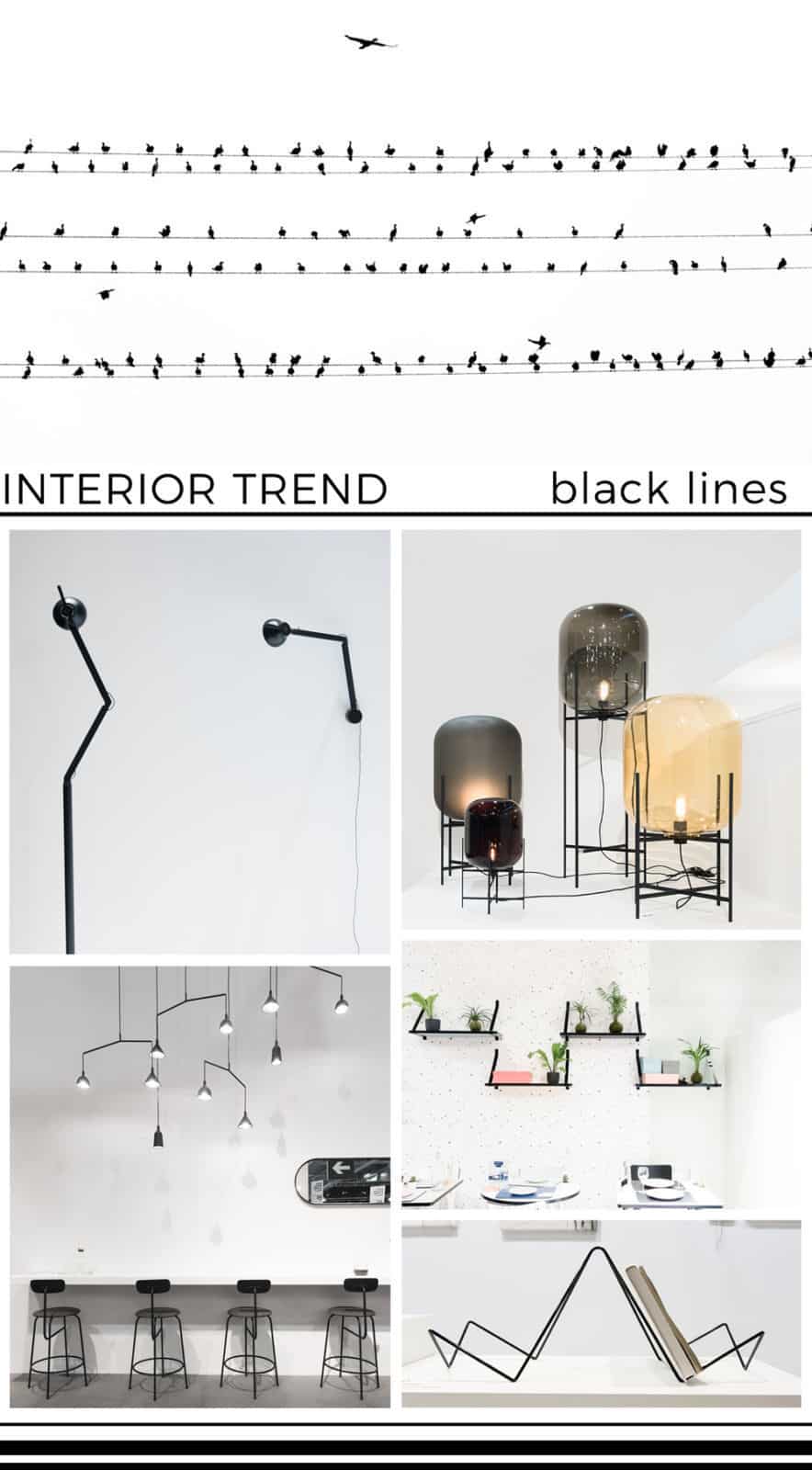 black lines interior trend 2017 maison&objet ITA