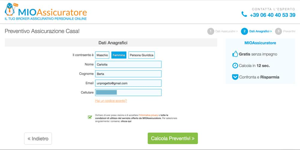 Polizza casa migliore Assicurazione online