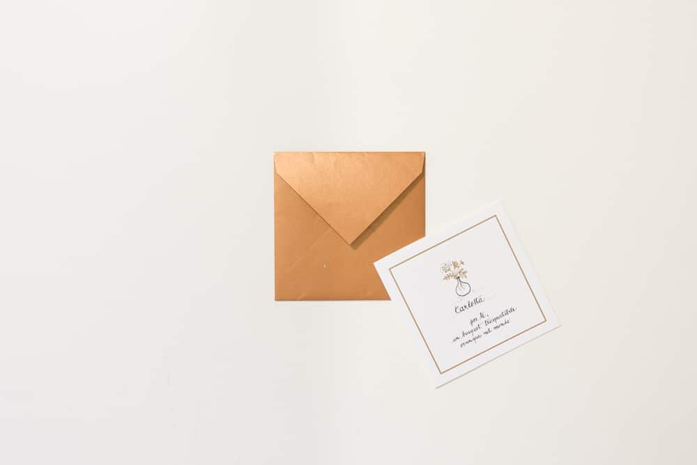 Bouquet transportable idea regalo di carta