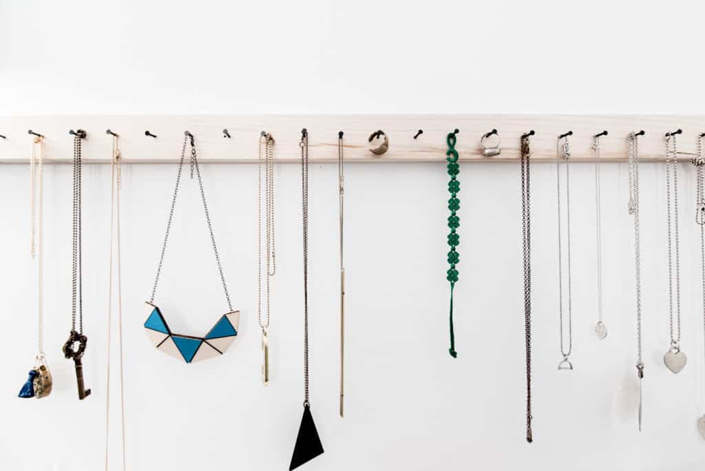 DIY Necklace Holder (for the minimalist)