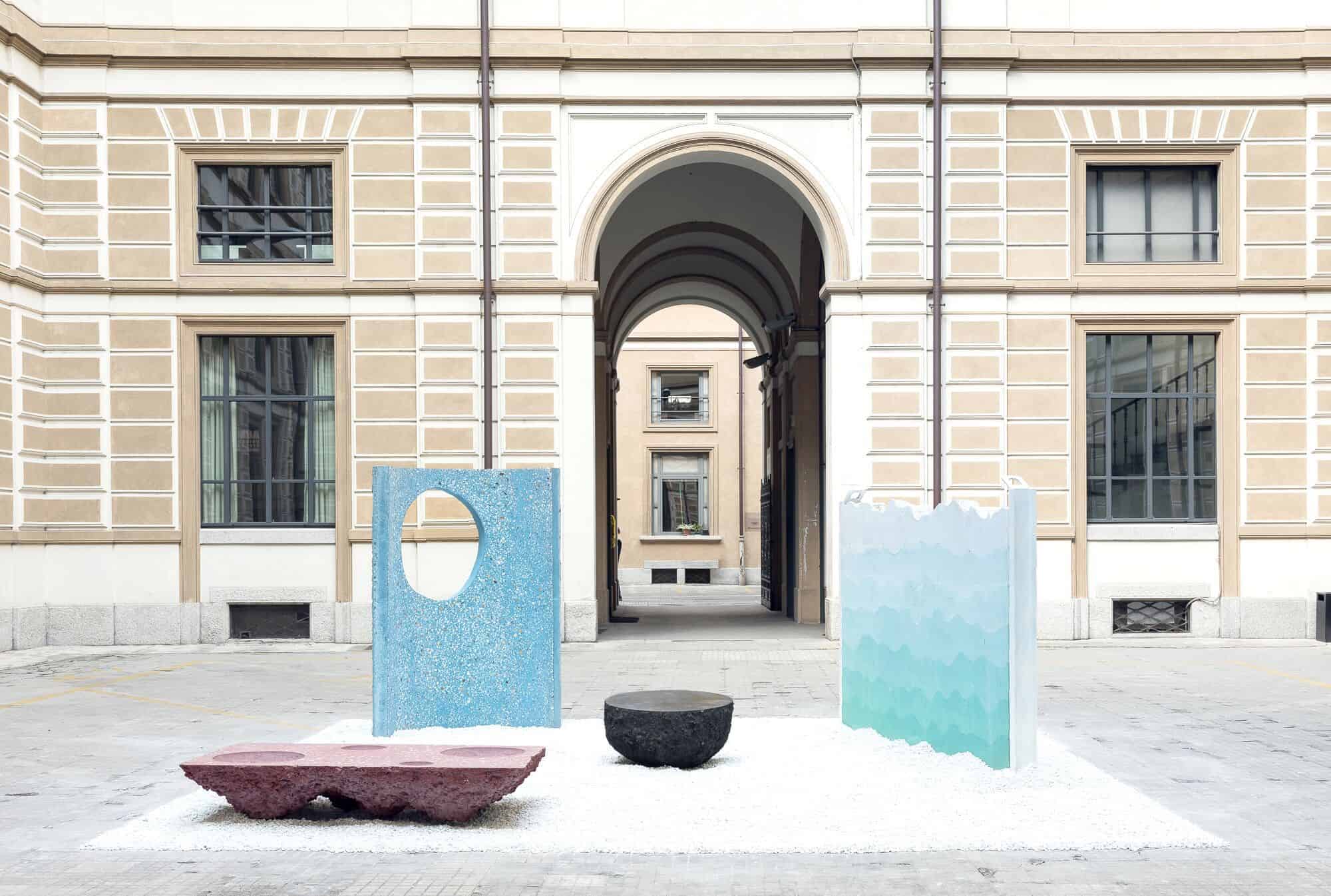 Petrified carpets Studio Ossidiana the best of 5vie Fuorisalone 2017