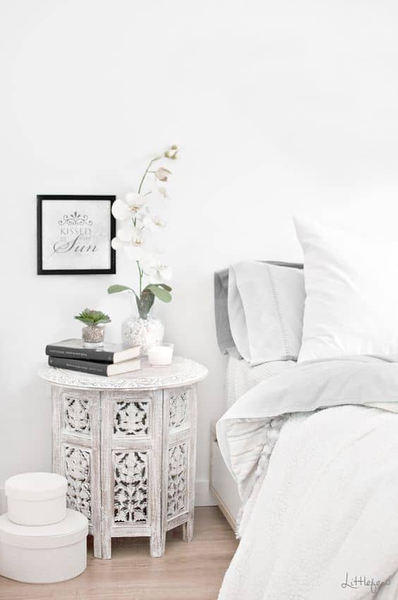 total white bedroom interior design inspiration
