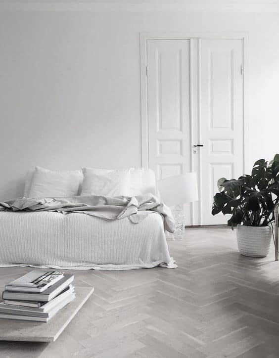 total white bedroom interior design inspiration