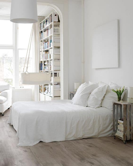 total white bedroom interior design inspiration