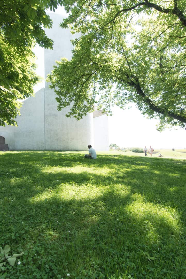 Le Corbusier church Ronchamp Notre Dame du Haut