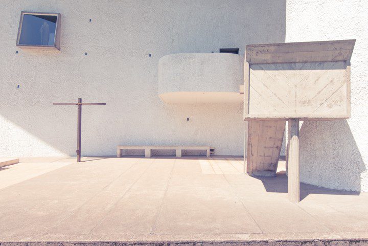 Le Corbusier church Ronchamp Notre Dame du Haut