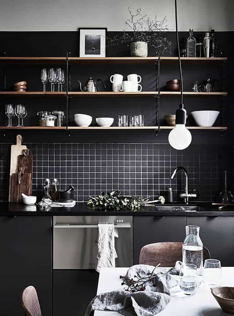 Open kitchen how to design kitchen with shelves