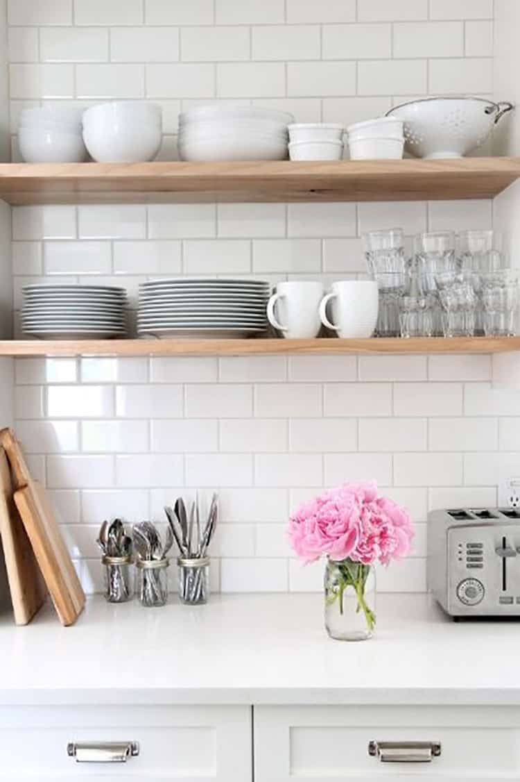 Open kitchen how to design kitchen with shelves