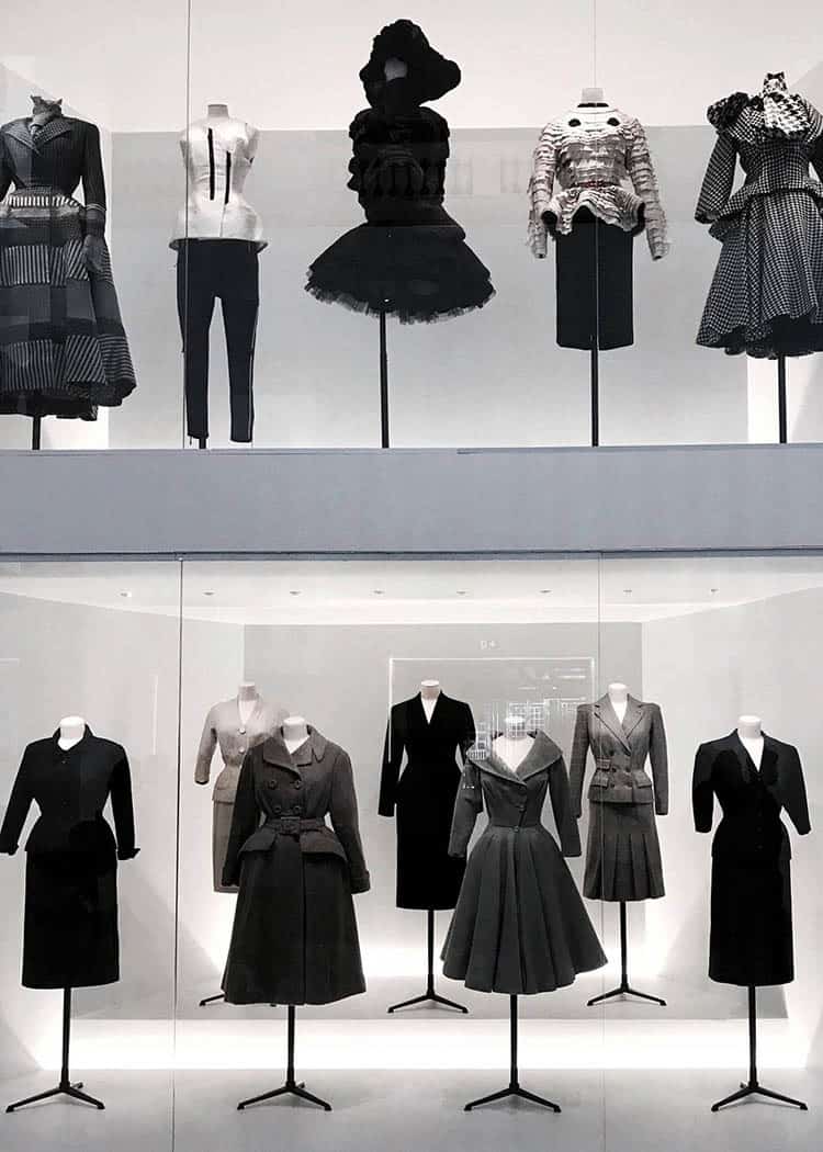 mostra Dior Parigi progetto allestimento