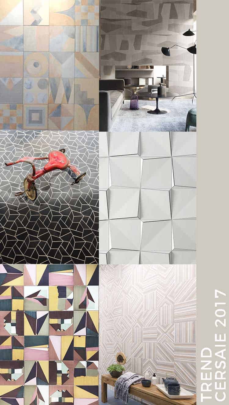 geometria Trend Cersaie 2017 interior ceramica