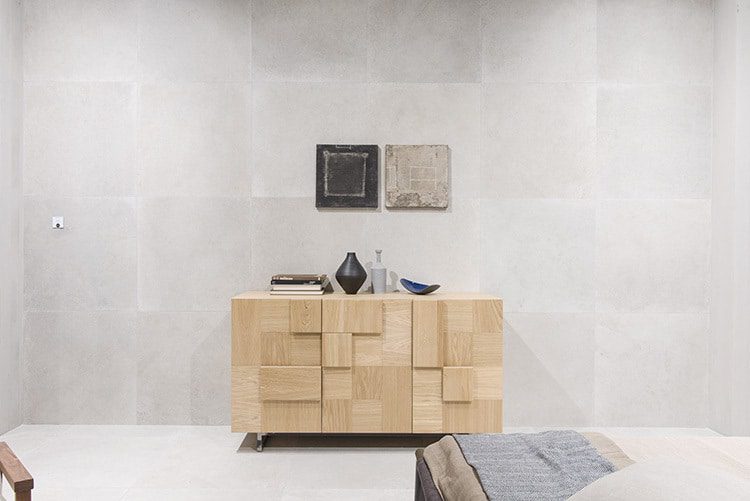 piastrelle effetto cera polvere Trend Cersaie 2017 interior ceramica