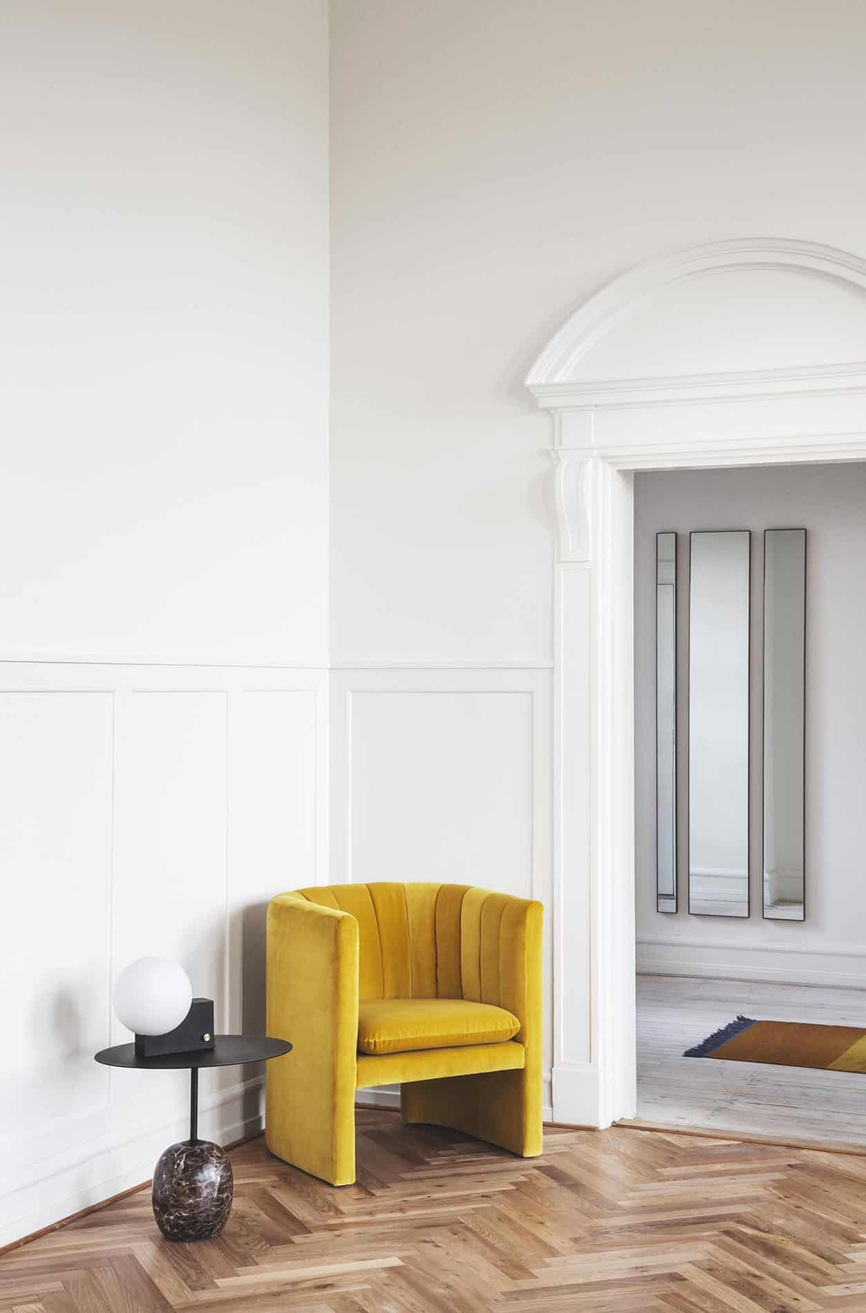 giallo gen z yellow colore dell'anno arredamento d'interni