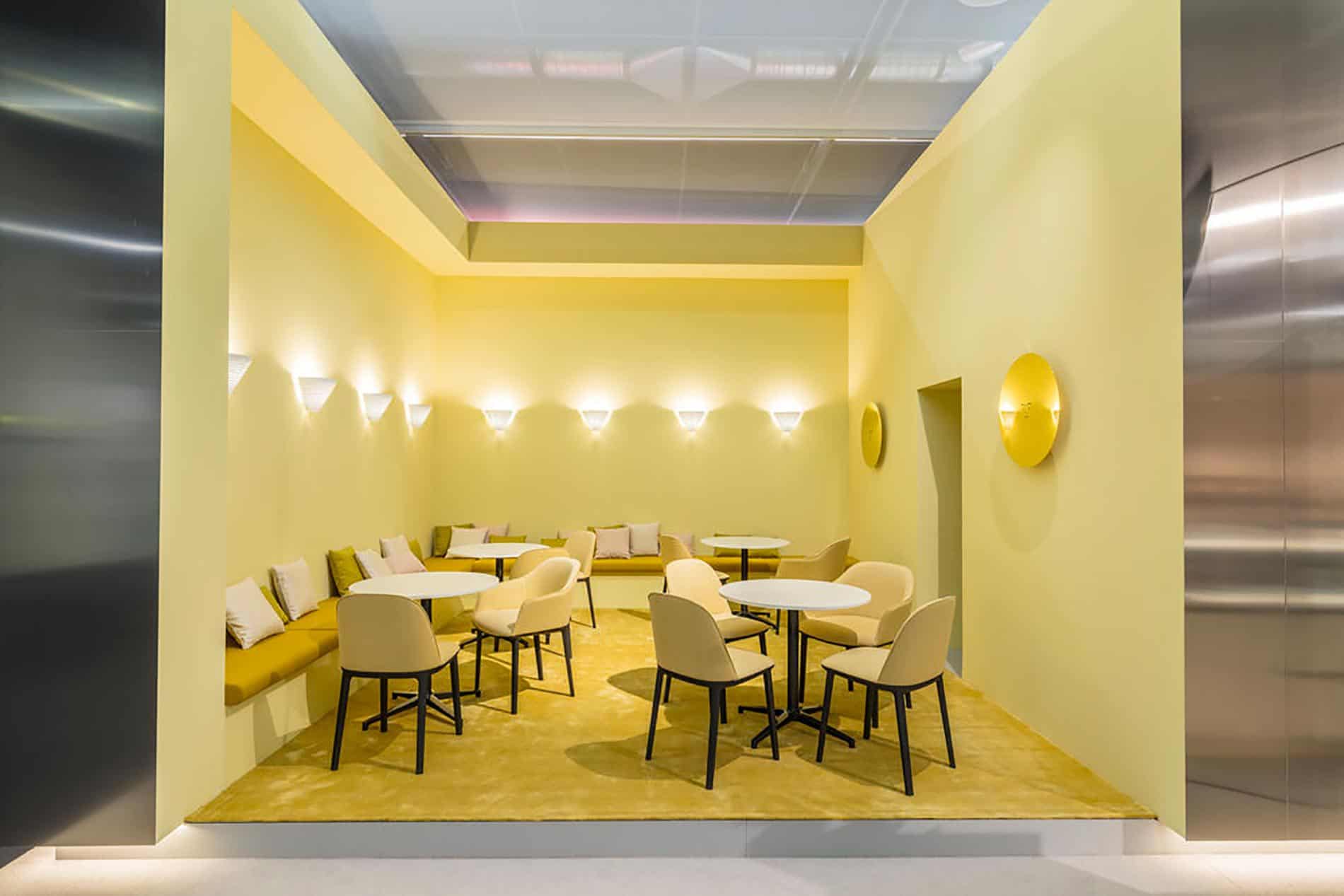 giallo gen z yellow colore dell'anno arredamento d'interni