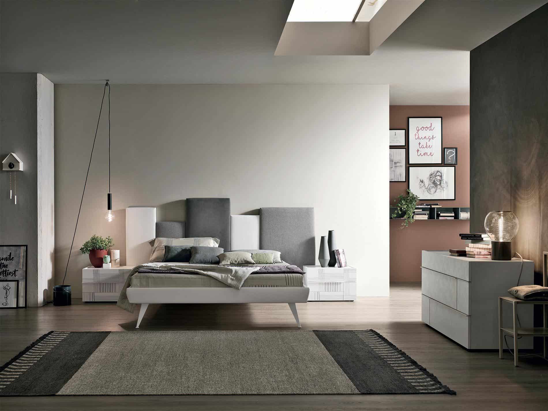letti design con testiere originali 