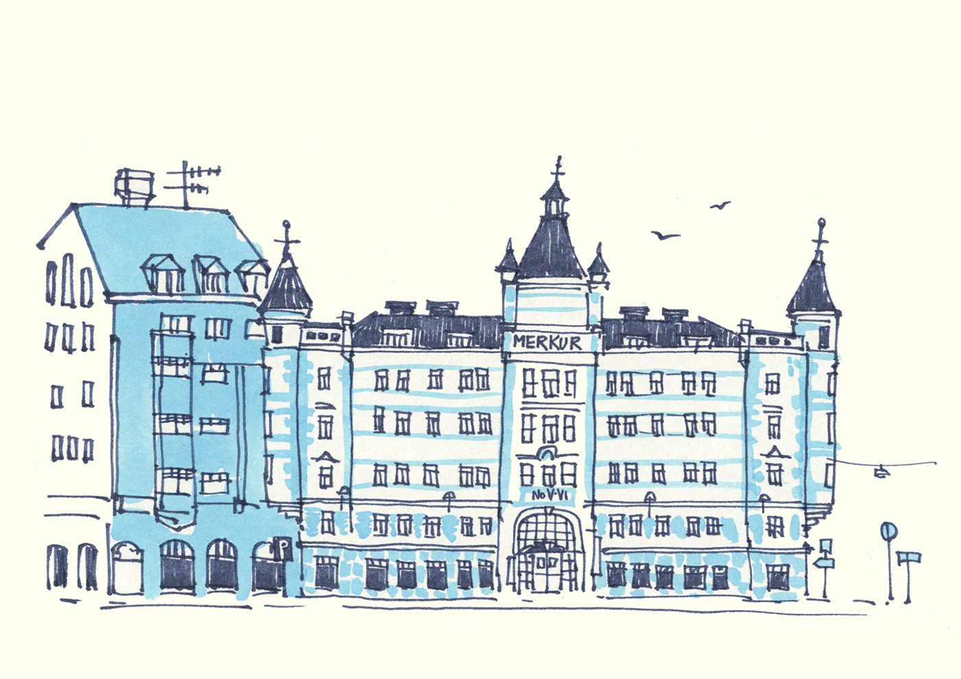sketchbook Daniel Spacek Sweden illustration