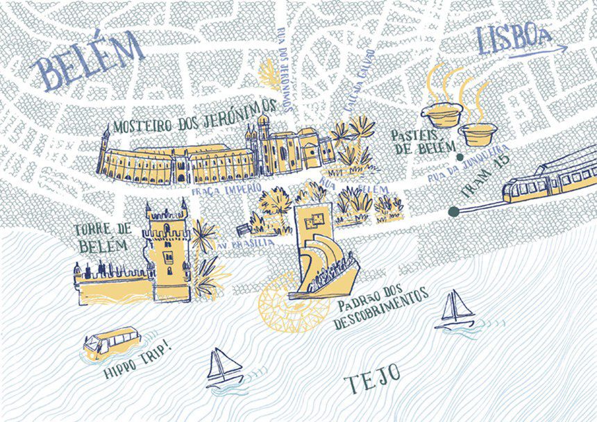 sketchbook Carnet de Voyage Sara Menetti Lisboa illustration