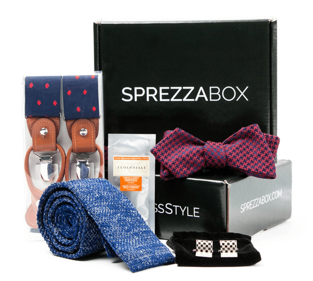 Subscriptions gift idea Sprezzabox men
