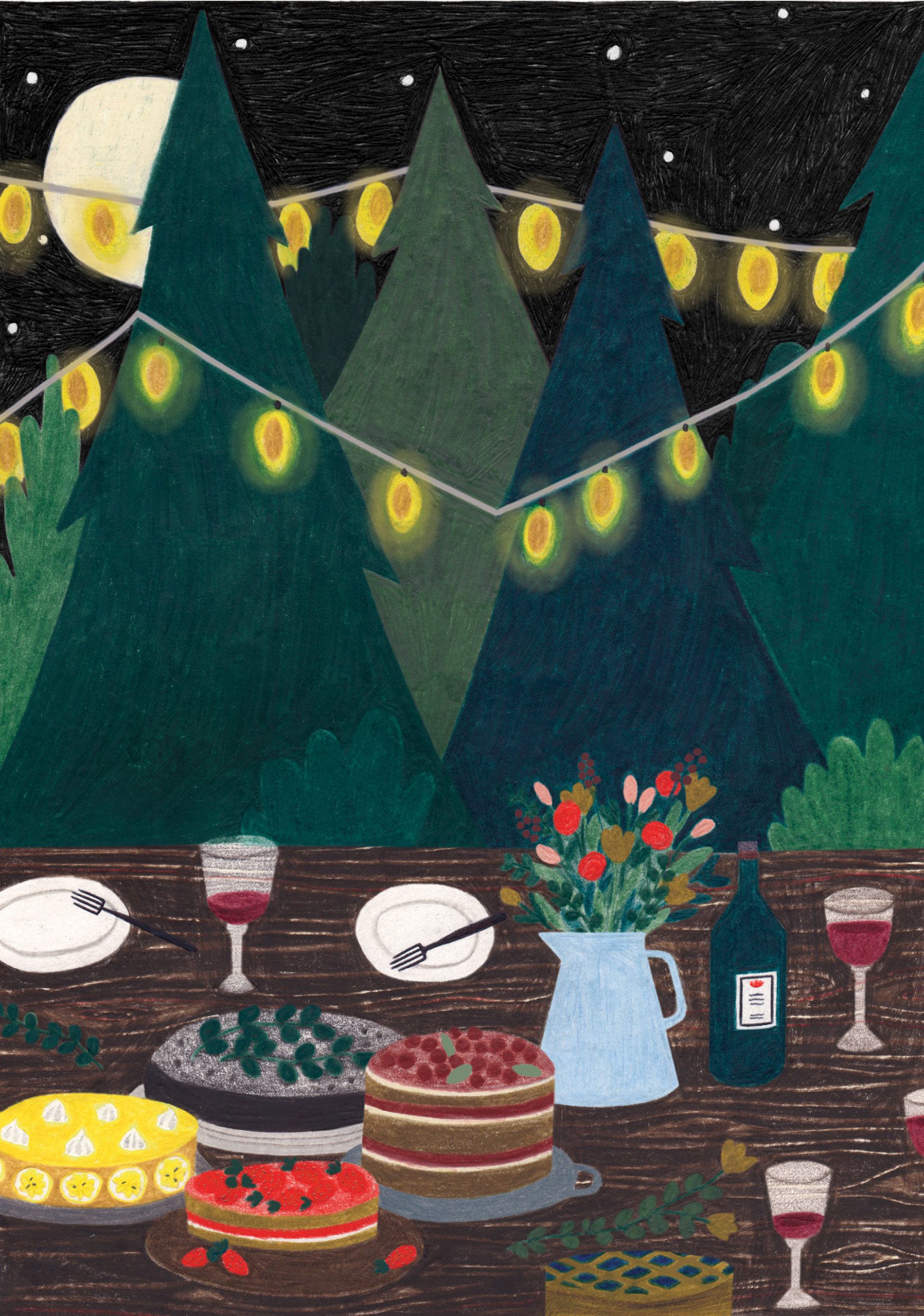 Autumn illustrations mood Liekeland