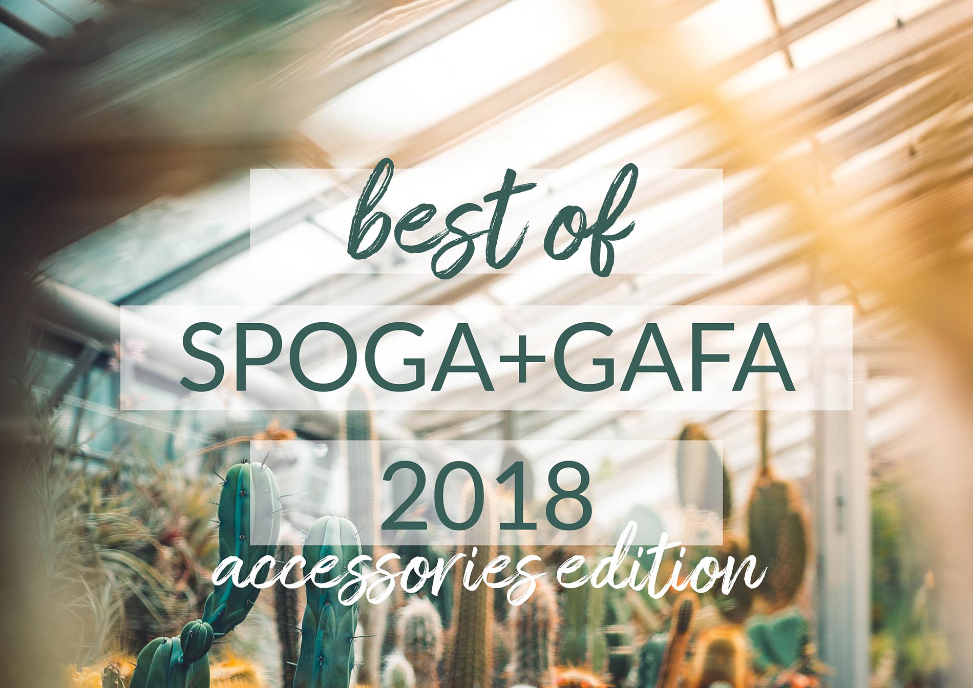 design vases and gardening - best of Spoga+Gafa 2018