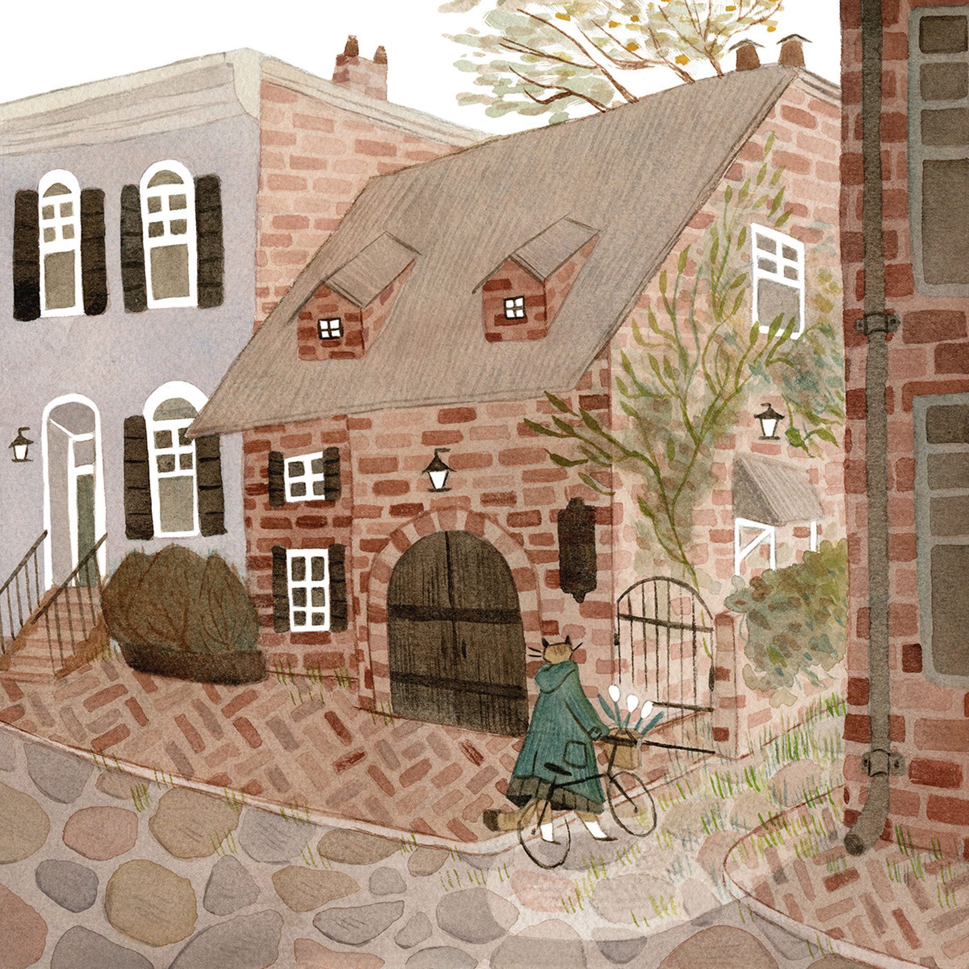 Autumn illustrations mood Vanessa Gillings