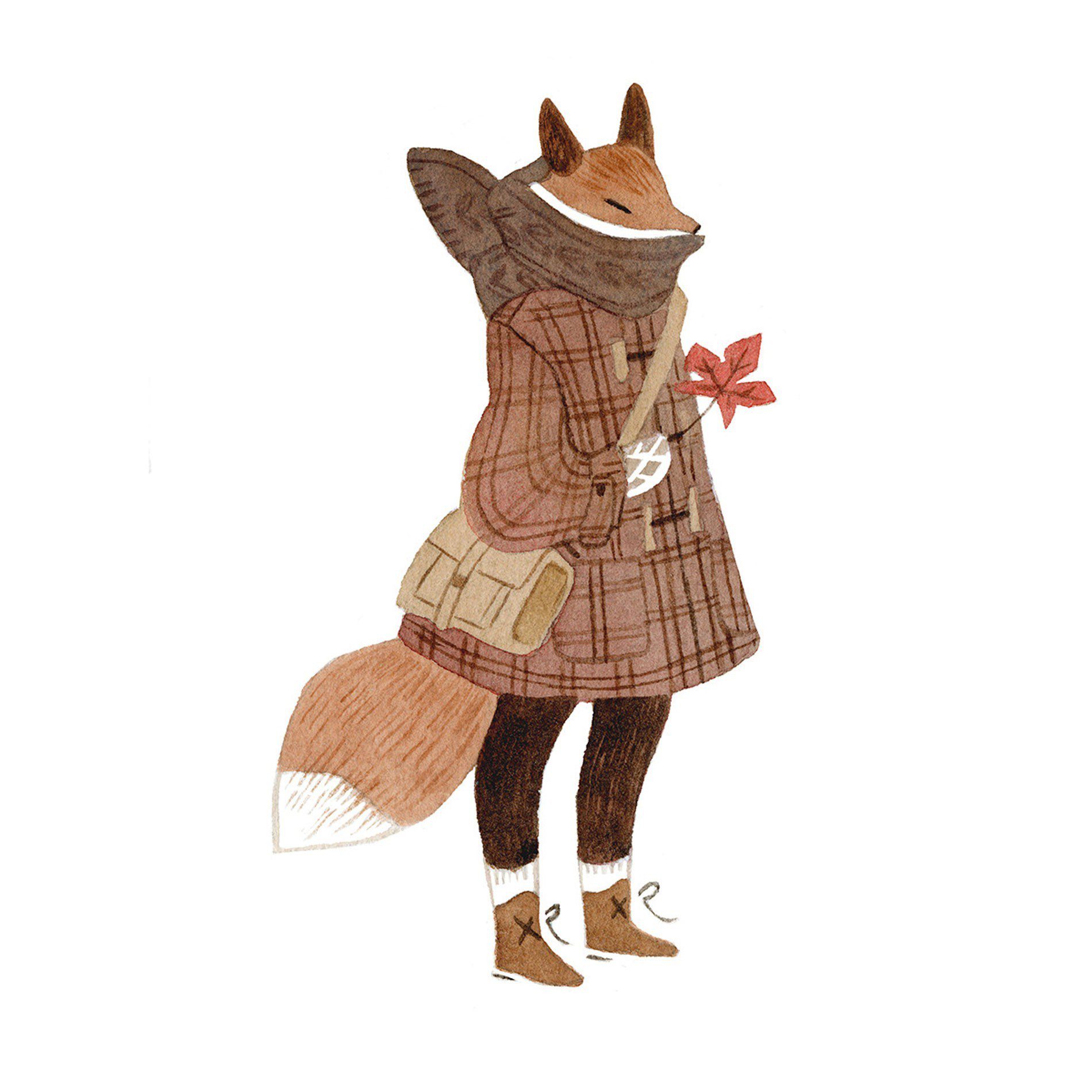 Autumn illustrations mood Vanessa Gillings