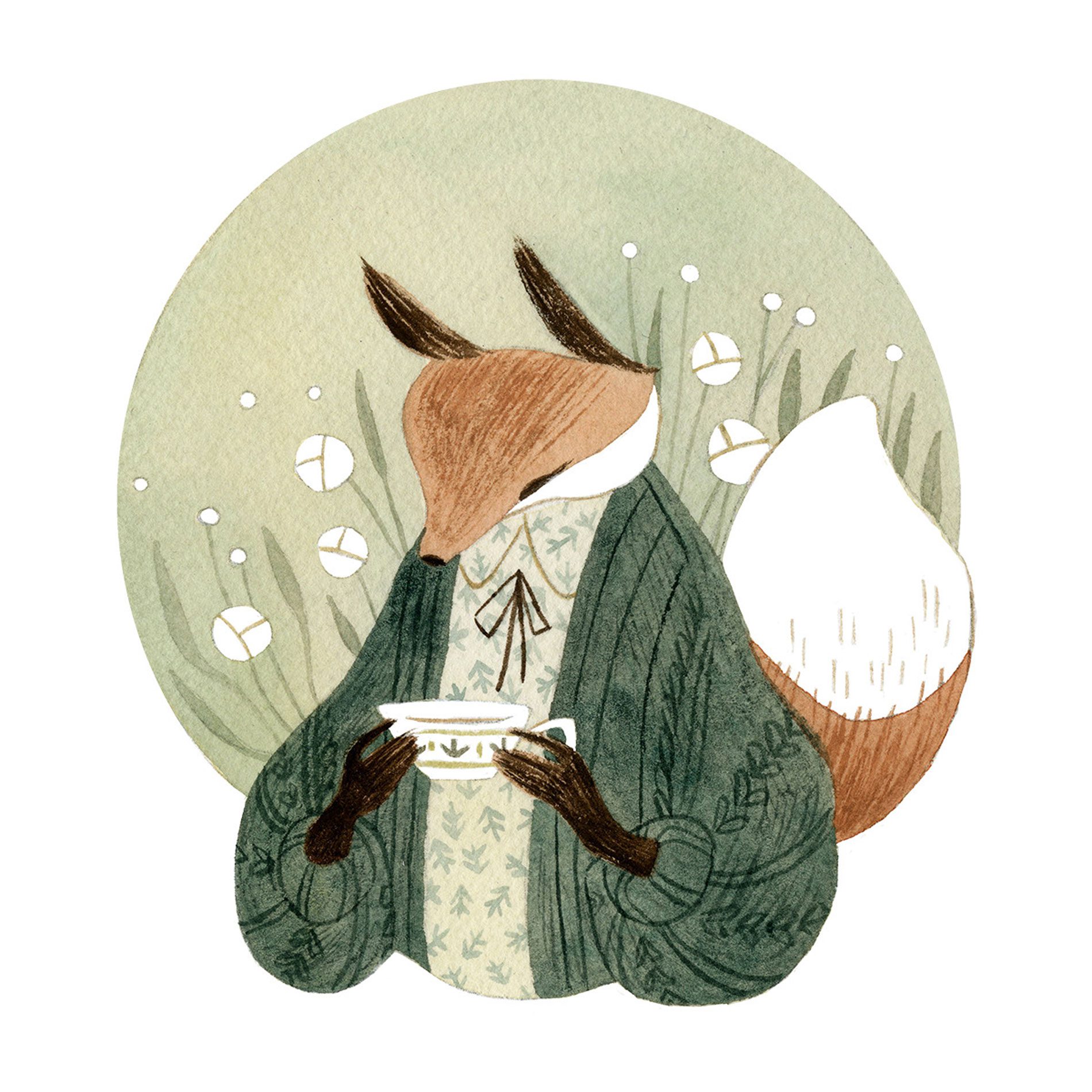 Autumn illustrations mood Vanessa Gillings