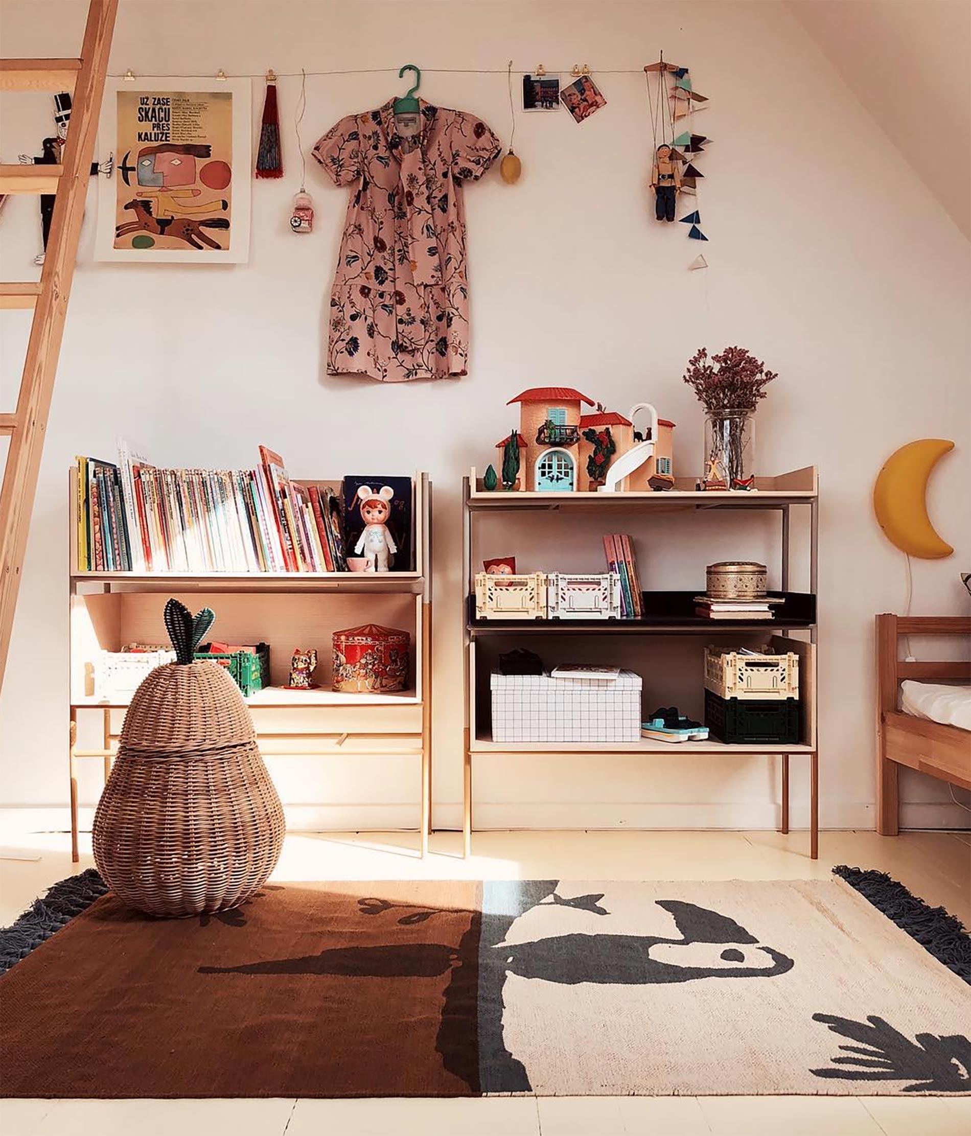 home tour libreria bambini