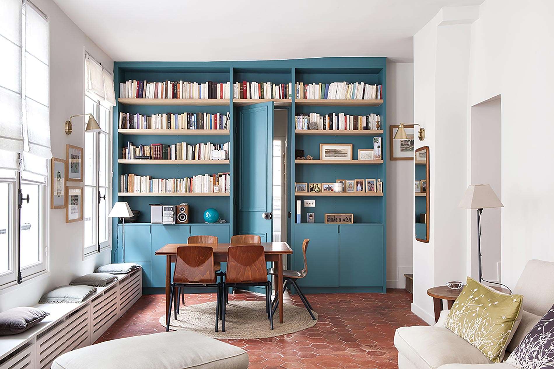 home tour parigi san valentino living