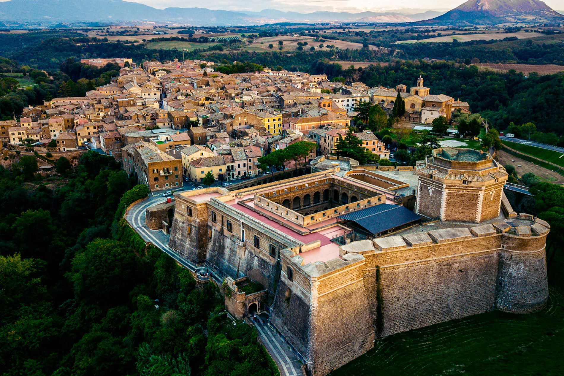 forte sangallo distretto di civita castellana 