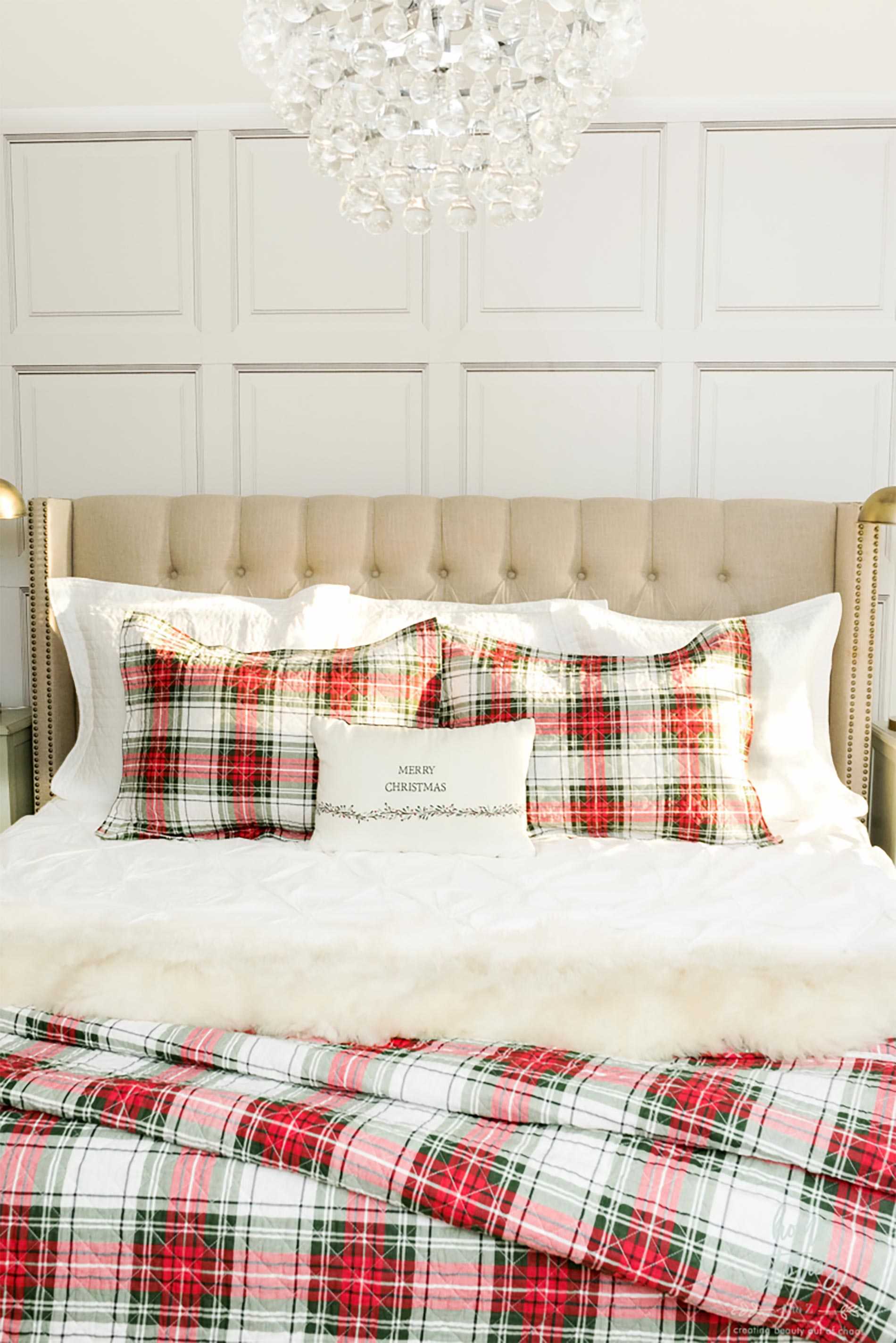 decorazioni natalizie americane per camera da letto