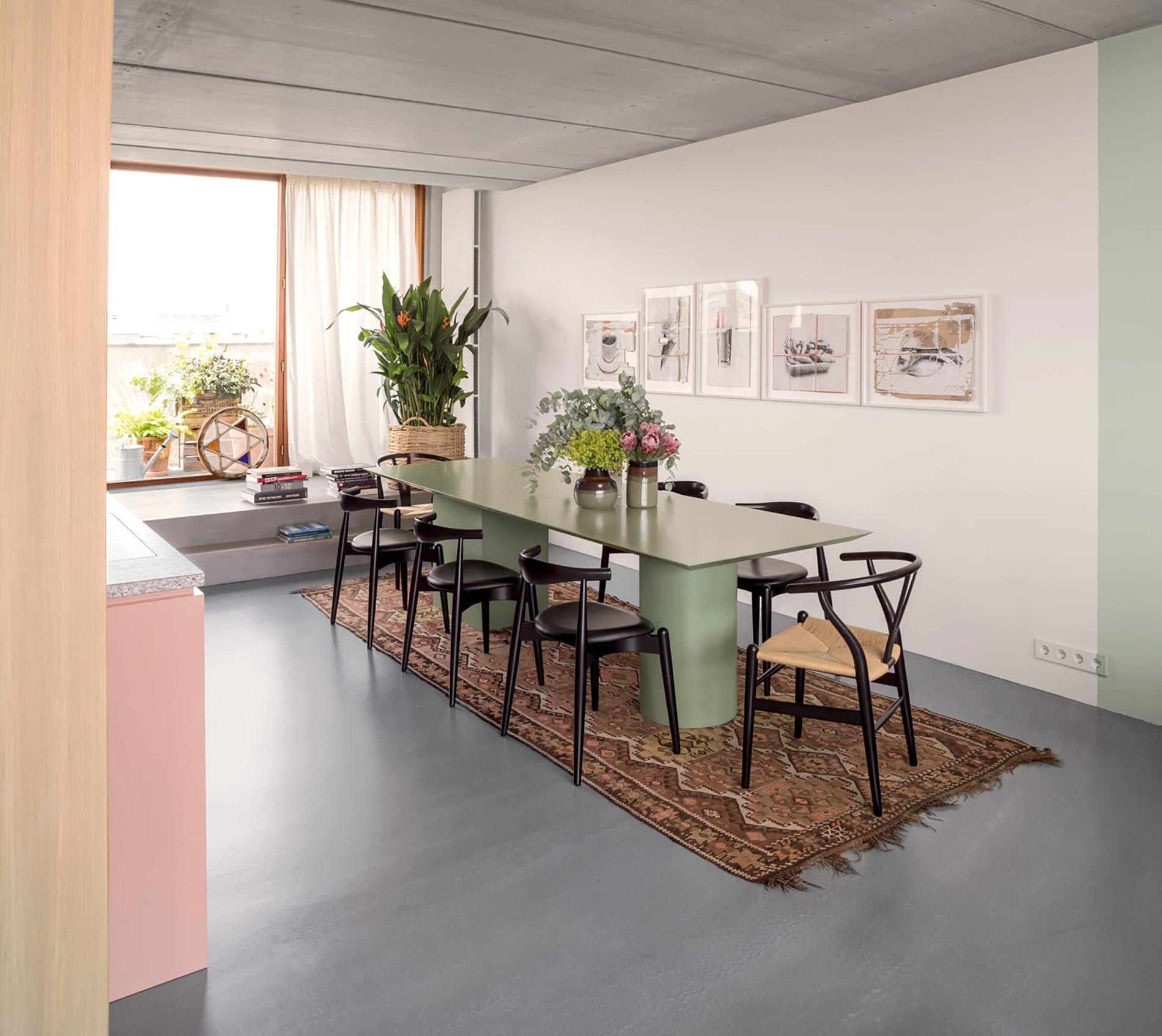 casa berlino sala da pranzo
