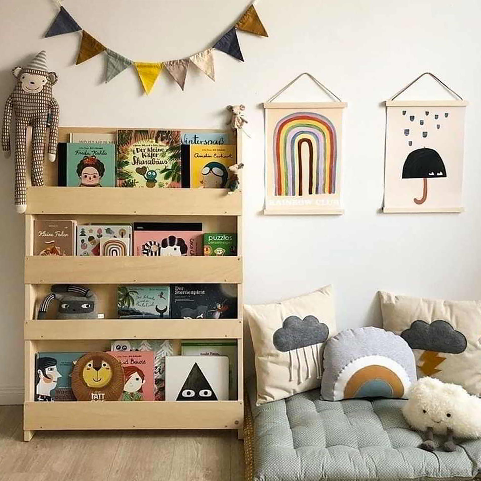 angolo lettura per bambini
