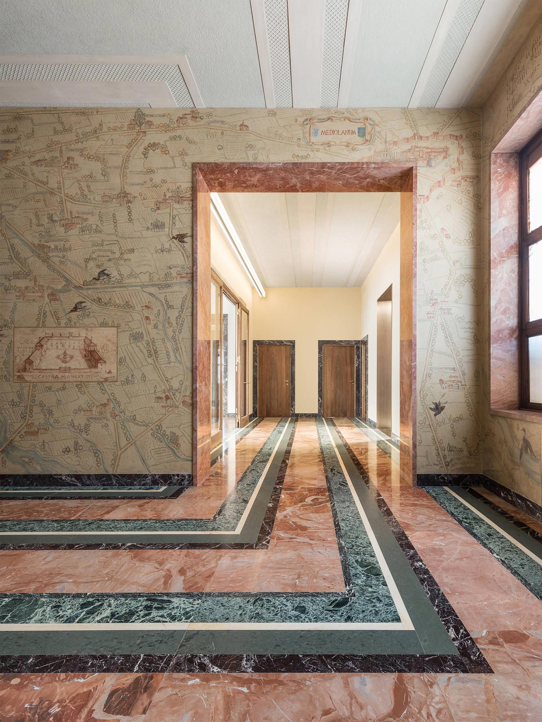 recuperare pavimento in marmo palladiana e graniglia