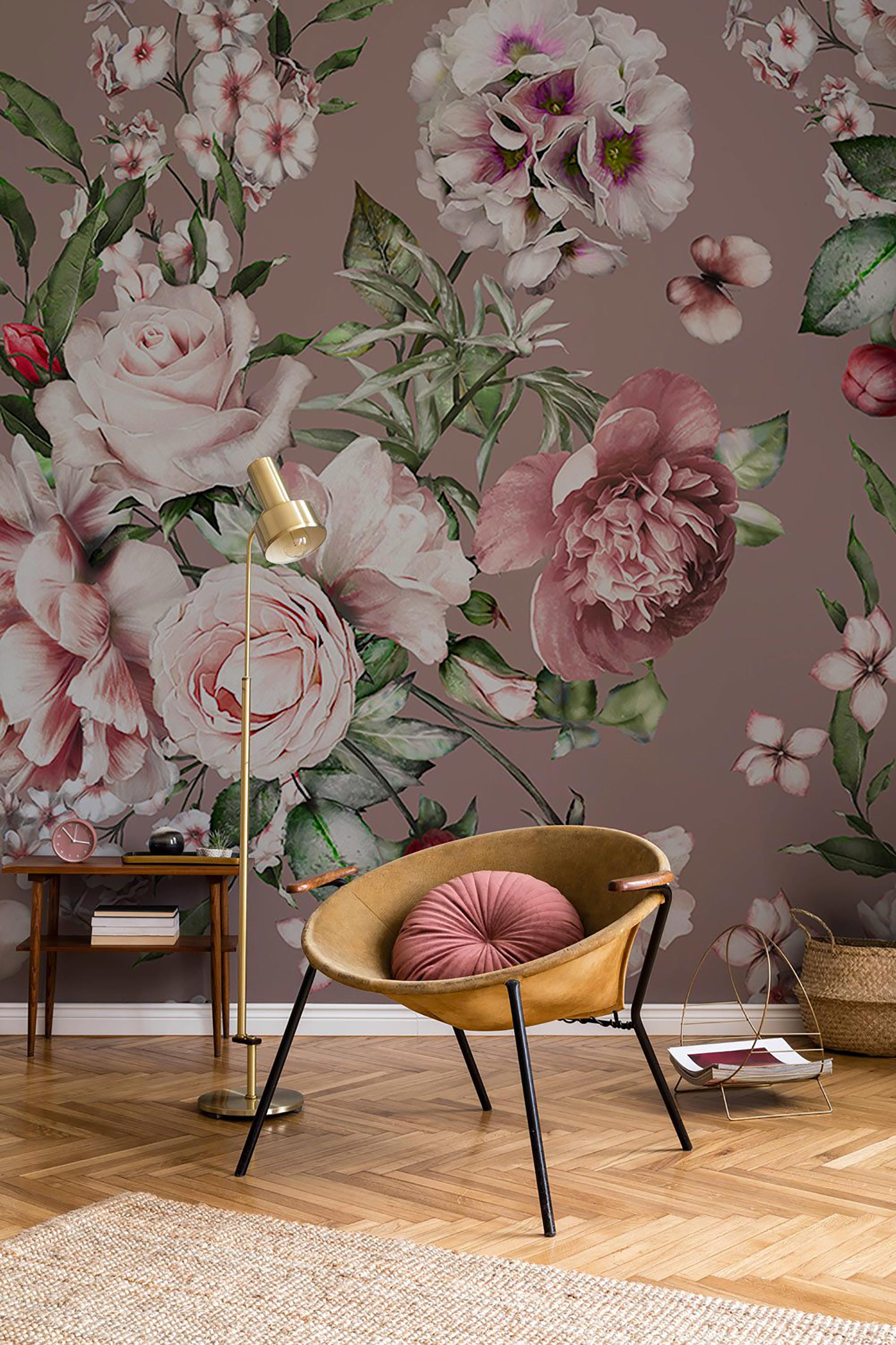 flowers pink wallpaper