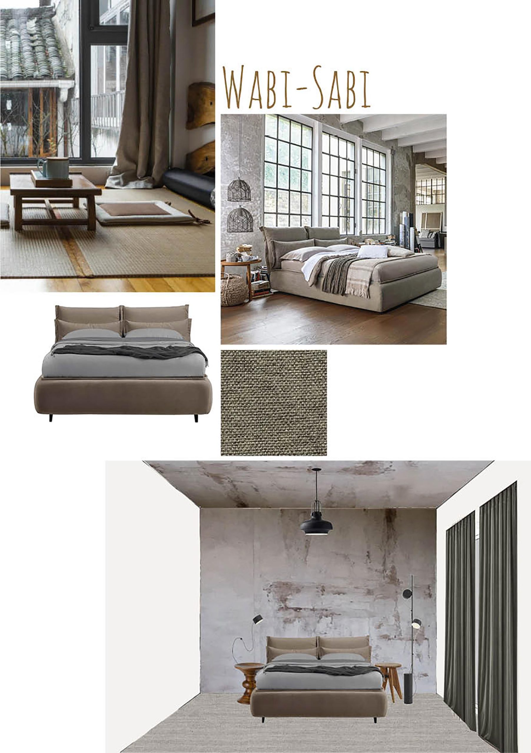 moodboard scelta letto