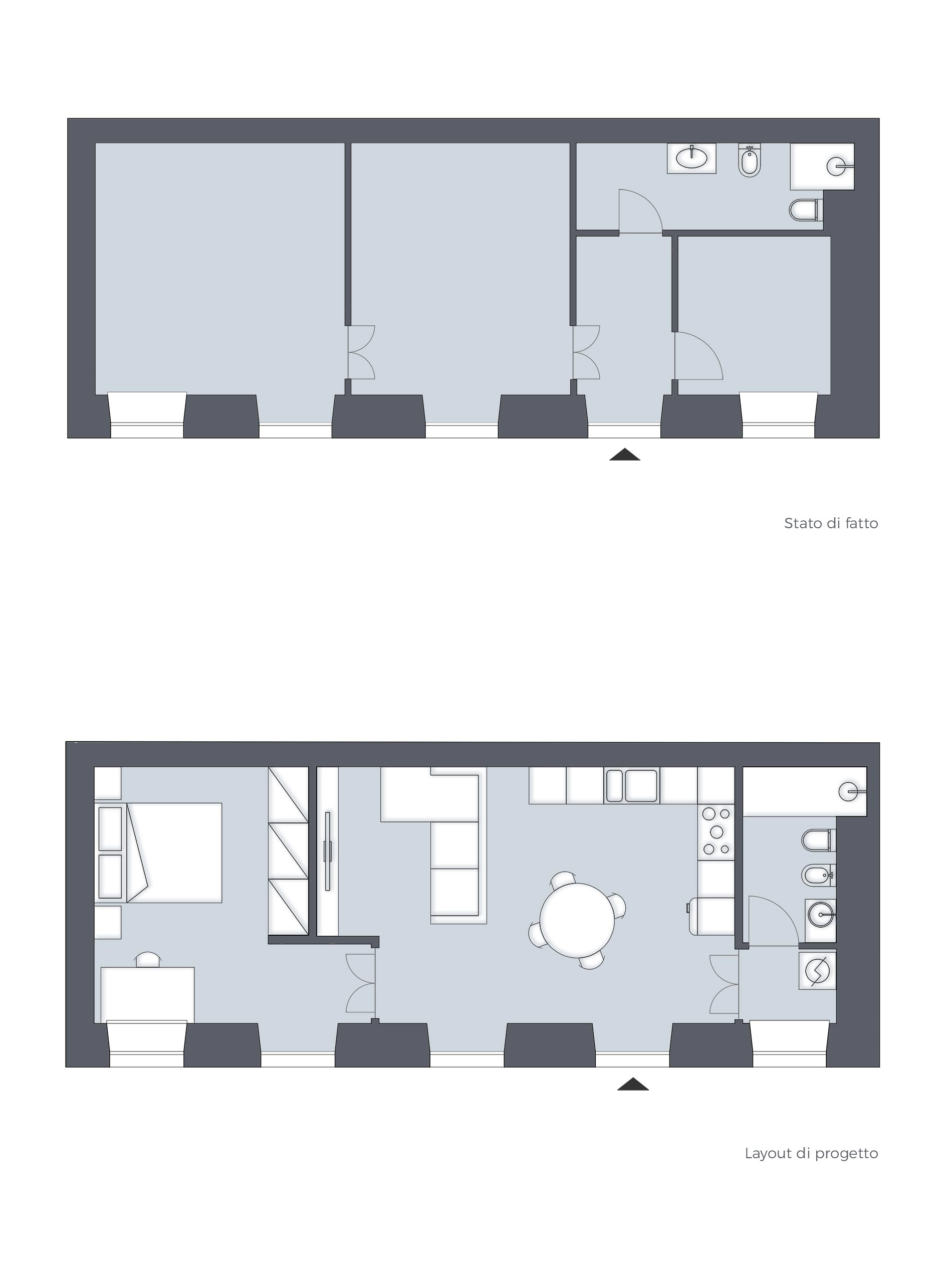 progettazione layout interni