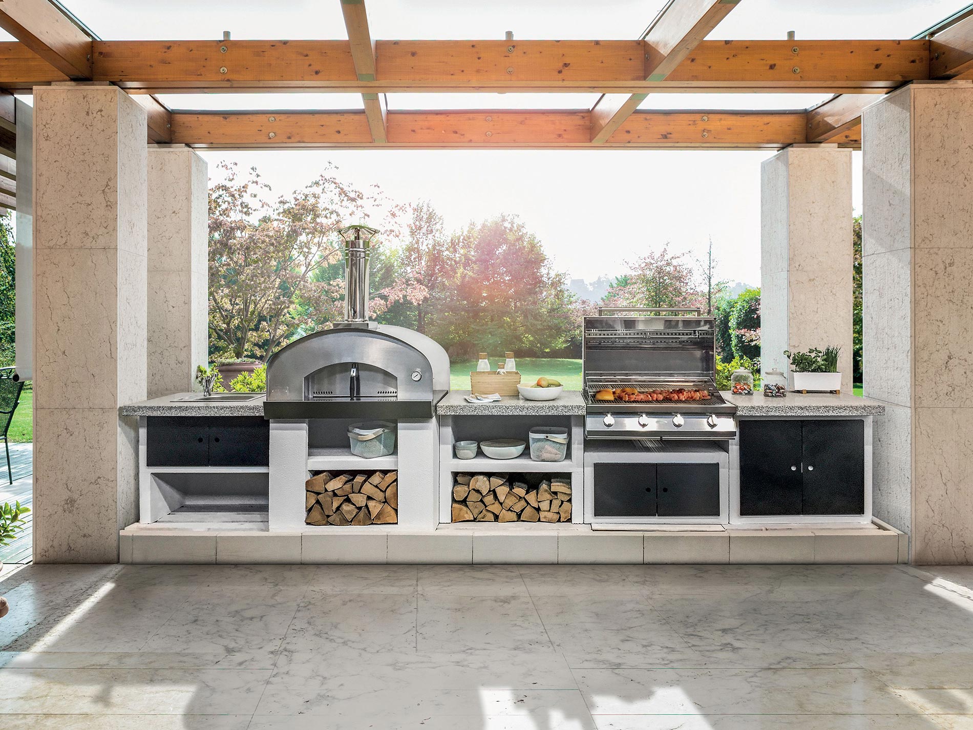 consigli per progettare la cucina da esterno