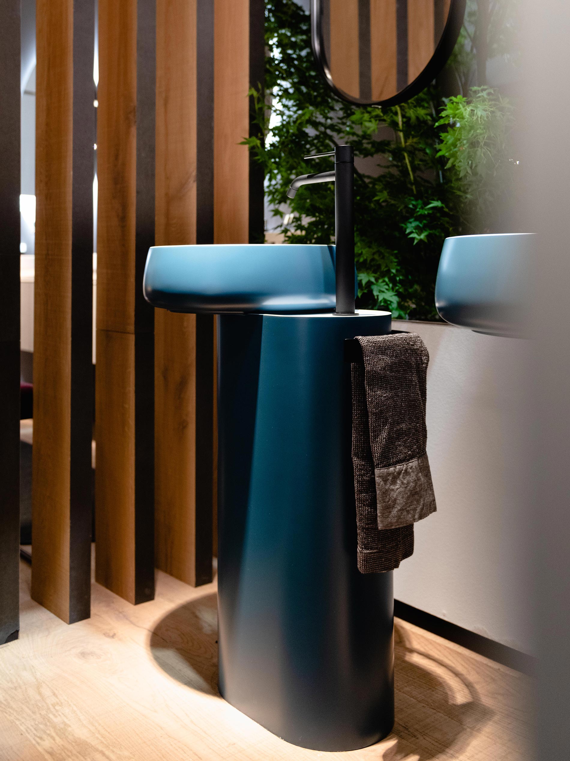 blu interior design salone del mobile 2022
