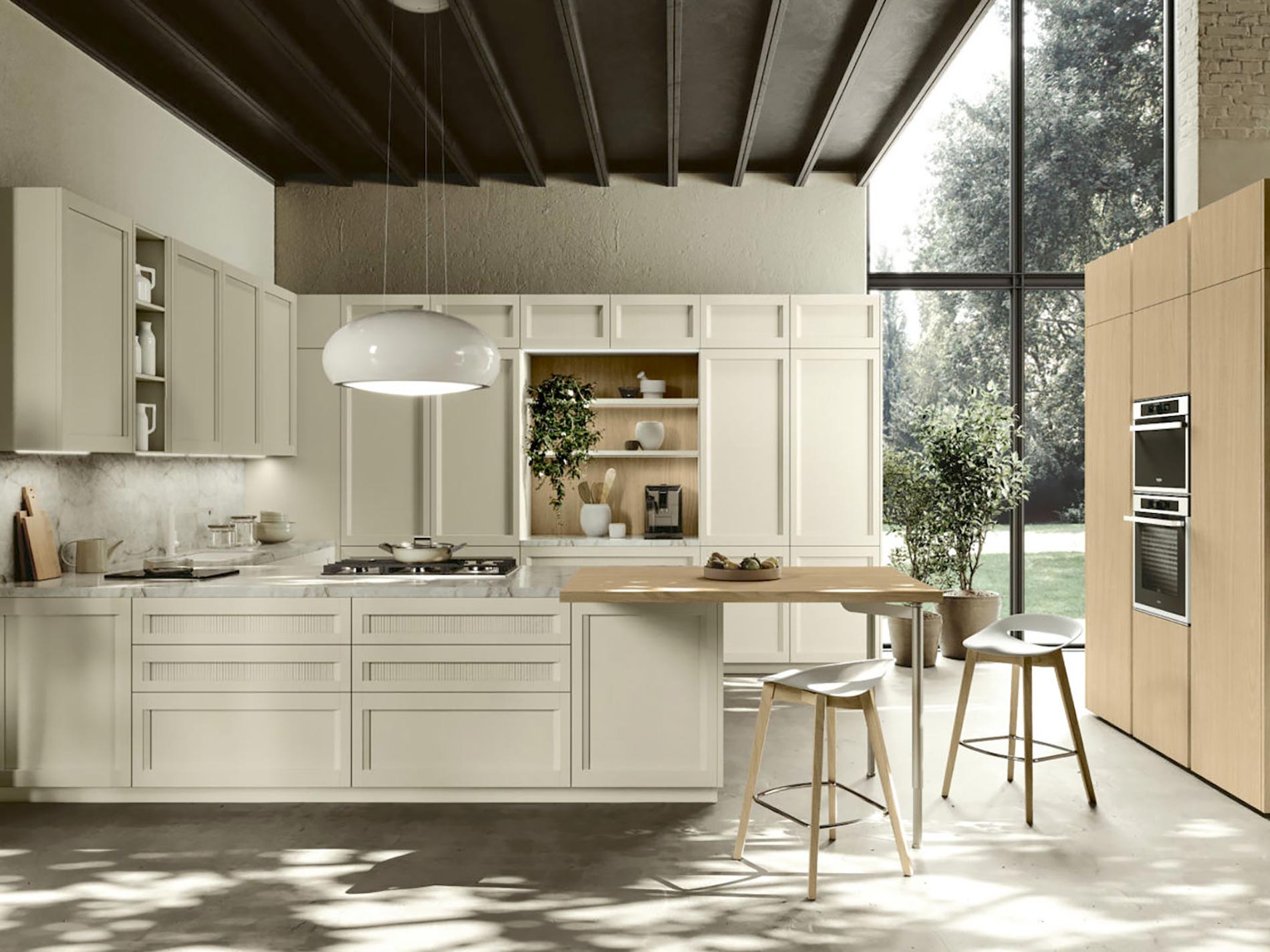disposizione funzionale cucine
