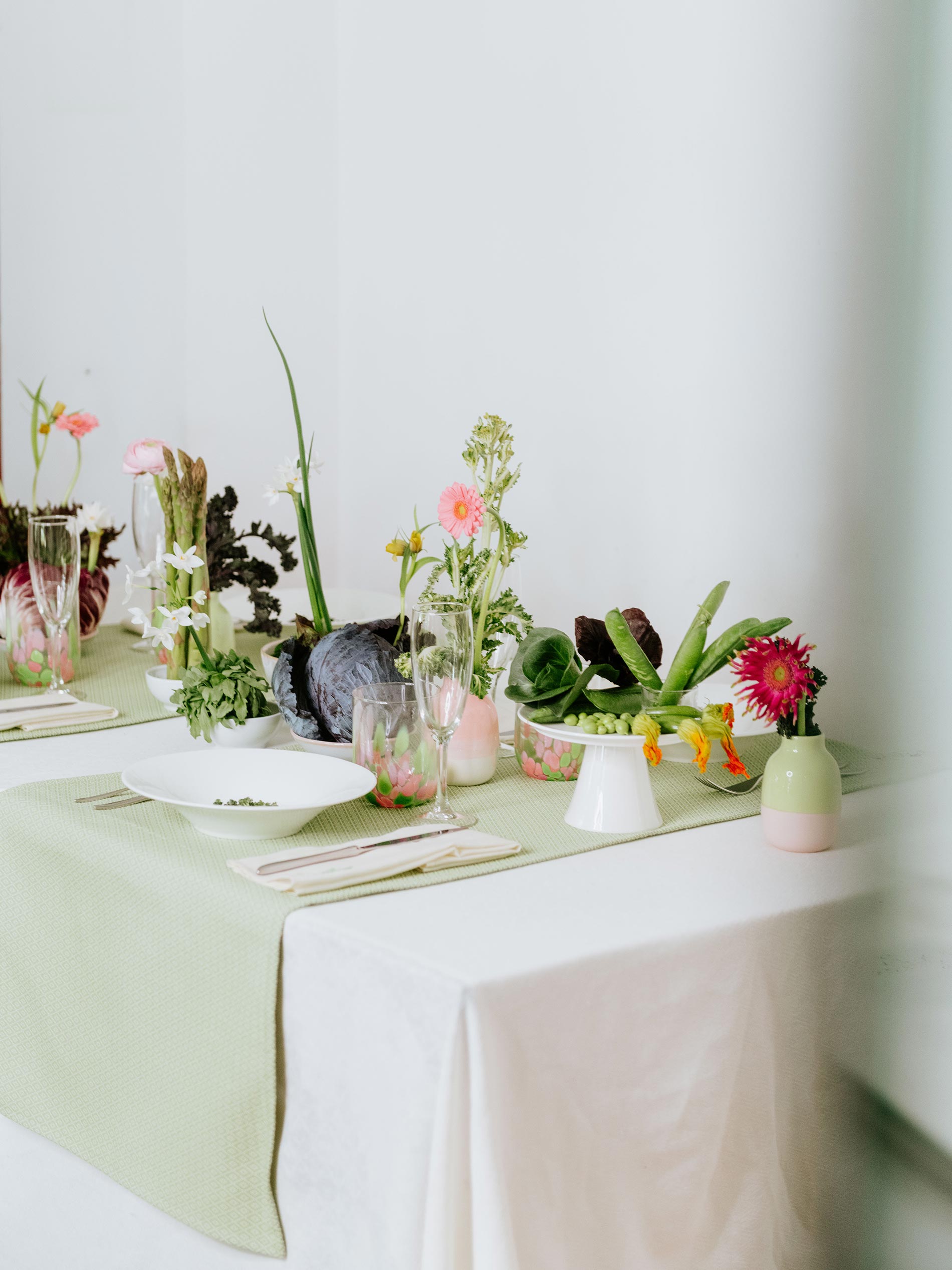 tavola primaverile table setting