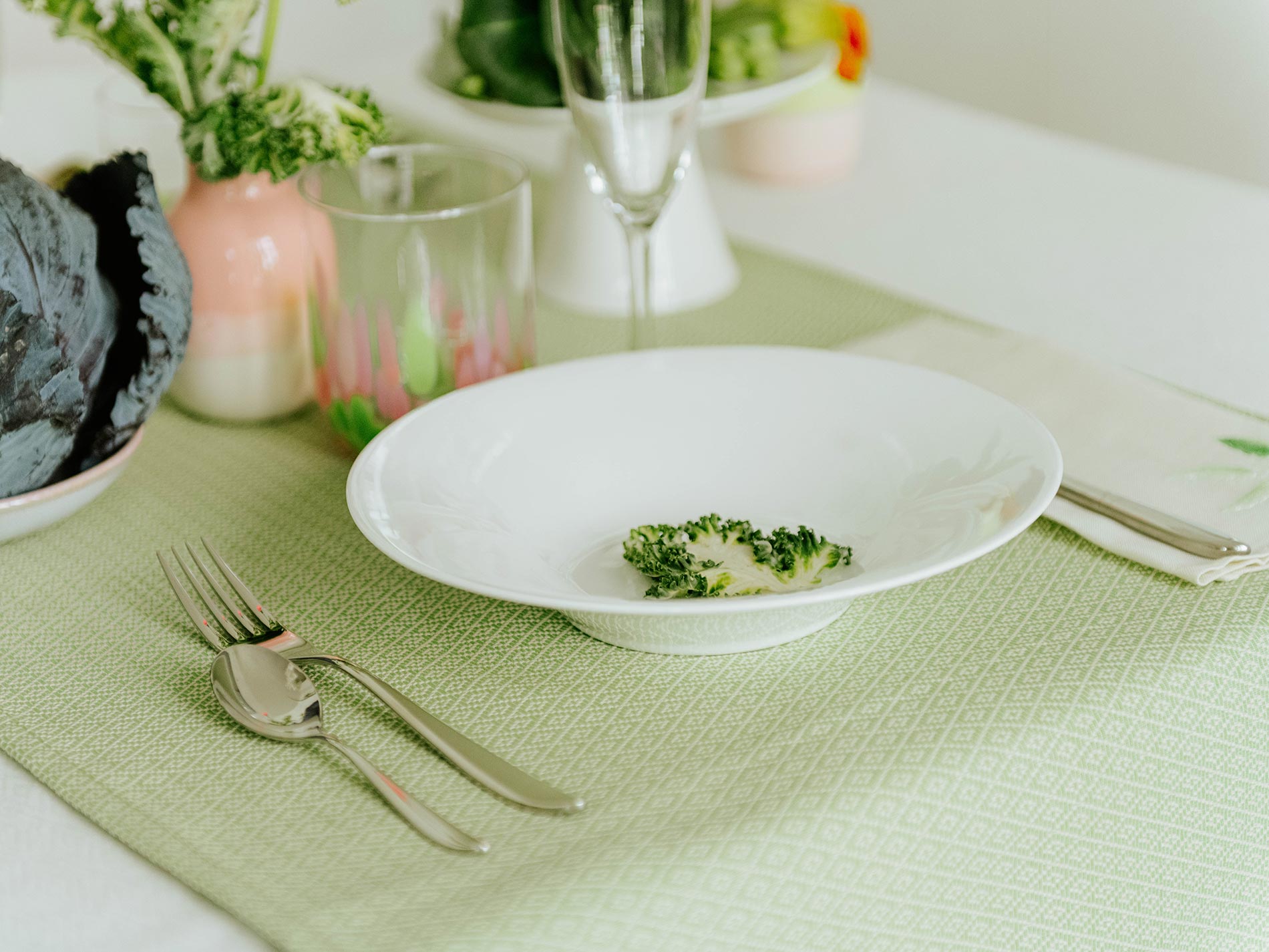 tavola primaverile table setting