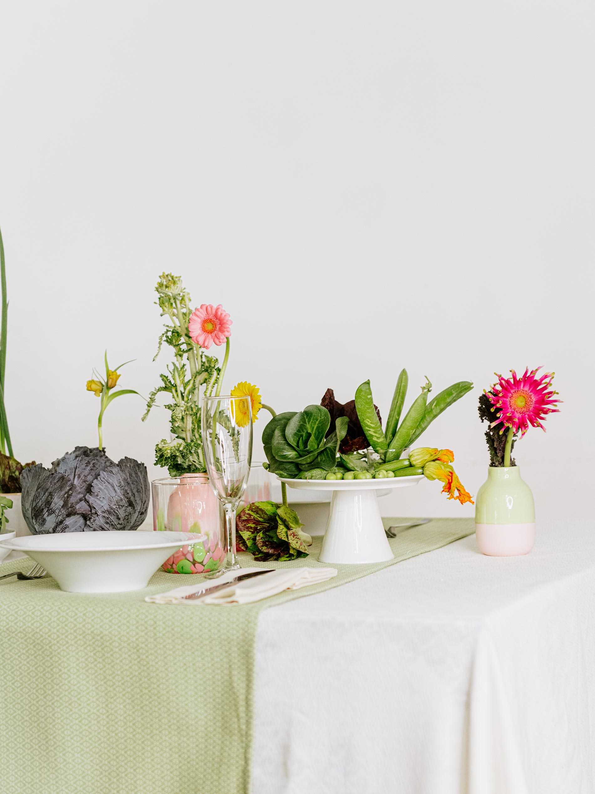 tavola primaverile table setting
